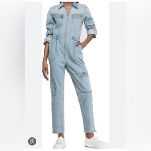 Express Denim Jumpsuit